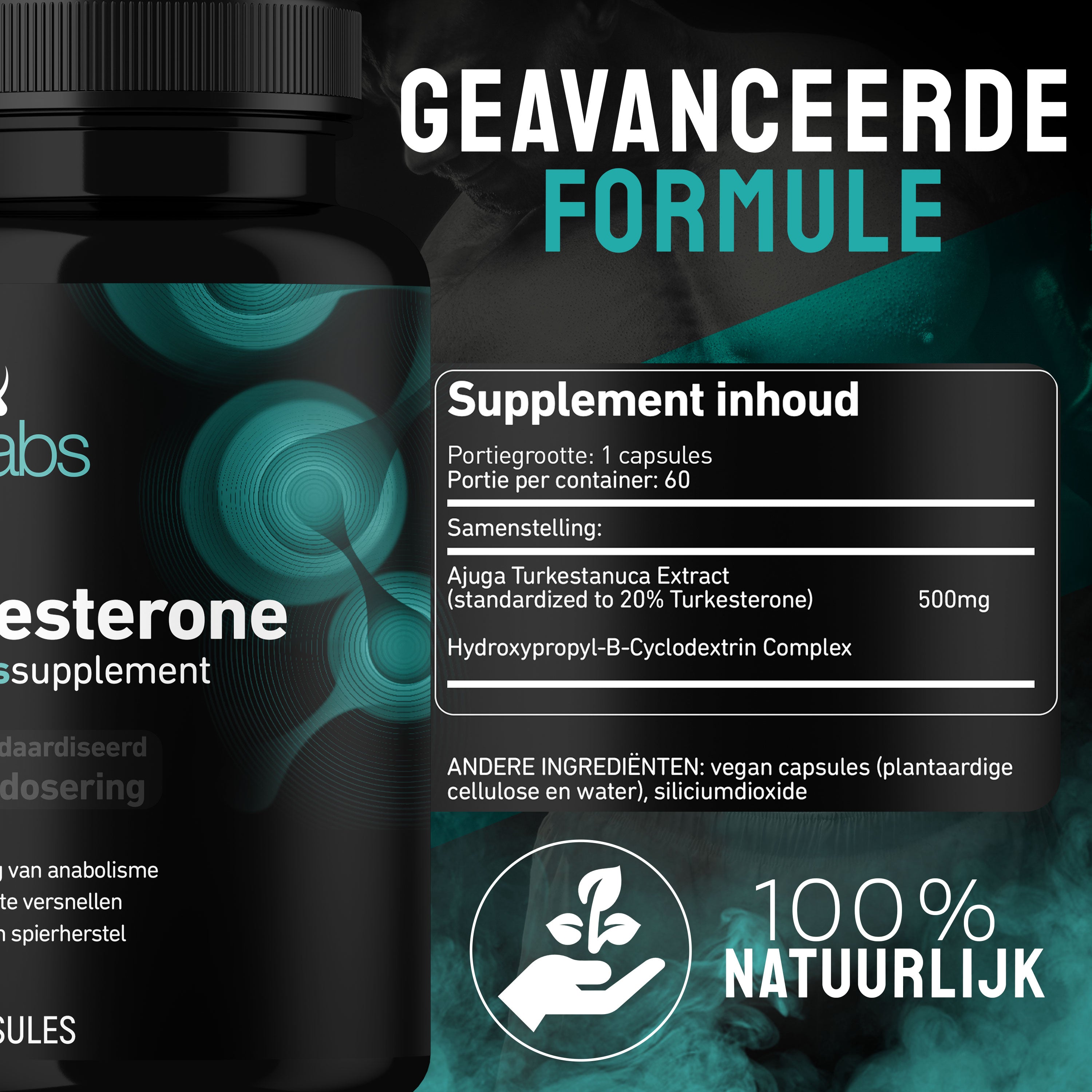 TopLabs Turkesterone - 20% Gestandaardiseerd